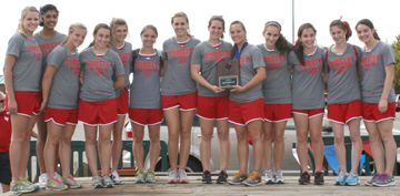 St. Paul girls cross country team